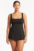 Sea Level Essentials Tummy Ctrl Swm Dres